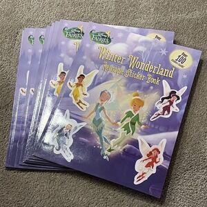 Winter Wonderland Reusable Sticker Book Paperback softback NEW Multiple Availble